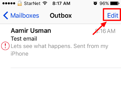 why is email not sending from mac mail outbox